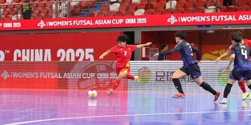 Nữ Futsal Việt Nam tan mộng World Cup khi thất bại trước Nhật Bản