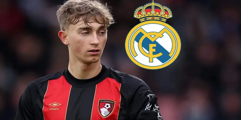 Real Madrid chiêu mộ Dean Huijsen với giá trị 50 triệu bảng