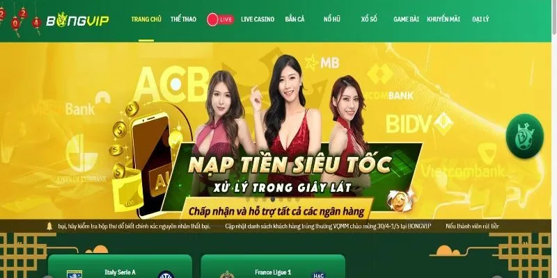 Giao dịch BongVip nhanh - bảo mật - an toàn