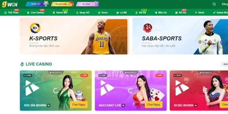 Khái quát tổng quan về nhà cái 9WIN với dịch vụ và ưu đãi nổi bật