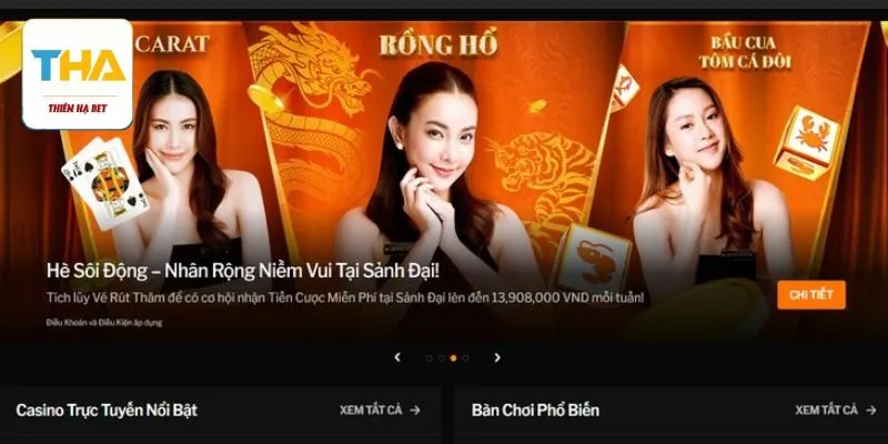 Các dịch vụ được cung cấp tại nhà cái 