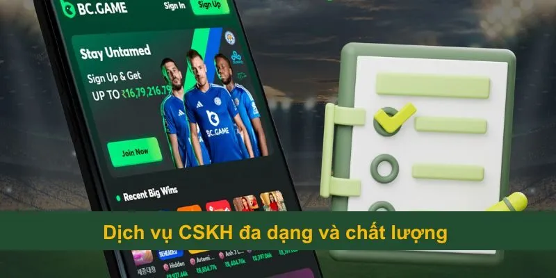 BC.GAME - Đa dạng dịch vụ tại nền tảng
