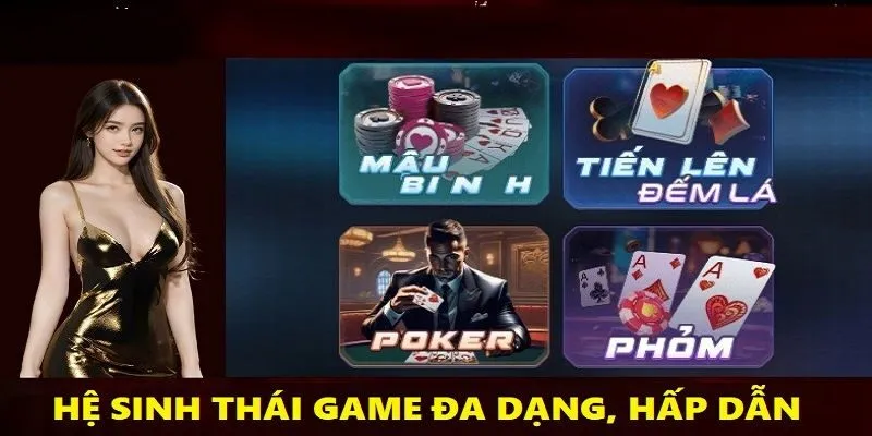 Hệ sinh thái game giải trí thú vị ai cũng mê